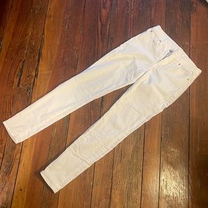 7 for all mankind Skinny white jeans